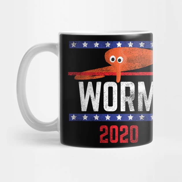 Magic Worm On A String Meme Orange Worm 2020 for President by YourGoods